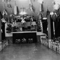 Primi anni ’60. Viserba. Sala da ballo interna della “Sirenetta”