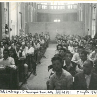 Fotografia del congresso del 1945, veduta del pubblico. 
[ISMO, AFPCMO]