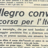 "Un allegro convoglio in corsa per l’Italia" 
[“La Verità”, 8 febbraio 1947]