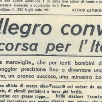 "Un allegro convoglio in corsa per l’Italia" 
[“La Verità”, 8 febbraio 1947]