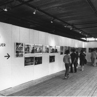 22 giugno-1 luglio 1984. Rimini-Miramare. Festa Nazionale de L’Unità al mare. La mostra fotografica di Gian Butturini dedicata ai funerali di Enrico Berlinguer