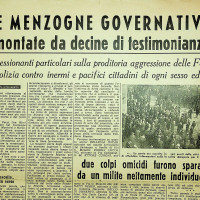 Menzogne governative smontate dai testimoni 
[La voce dei lavoratori, numero speciale, 1950]