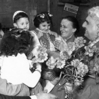 Archivio fotografico UDI Bologna_Iniziativa con Giuseppe Dozza, 1956 