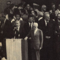 Zangheri e Pertini ai funerali delle vittime della strage del 2 agosto 1980, suppl. n. 6 giugno 1981