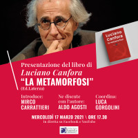 Presentazione del libro di Luciano Canfora, 17 marzo 2021  PDF