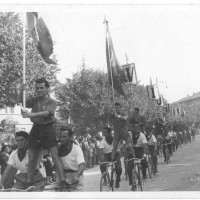 Modena, festa provinciale dell’Unità, anni Quaranta, sfilata inaugurale
[ISMO, AFPCMO]