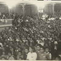 Conferenza del PCI presso la Sala Verdi sulla democrazia progressiva, fine anni Quaranta – inizio anni Cinquanta