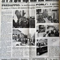 L'Unità, 29 aprile 1971, p. 2- articolo relativo alle dimostrazioni antifasciste a Forlì e Predappio del 25 e 28 aprile 1971