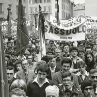 Modena il giorno successivo all'uccisione di Aldo Moro, 10 maggio 1978
[ISMO, AFPCMO]