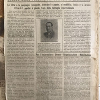 La Lotta, organo delle Federazioni comuniste romagnole. Stampato dalla tipografia a pedali di Conselice