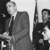 9 febbraio 1980. Inaugurazione ufficiale della sede del PCI di Bellaria-Igea Marina con l’on. Giorgio Napolitano. Da sin. l’on. Giorgio Napolitano, Rino Zammarchi, il Segretario del PCI di Bellaria-Igea Marina Giorgio Pasquini