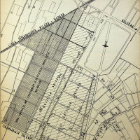 Planimetria del villaggio artigiano di Modena Ovest
[ISMO, AFPCMO]