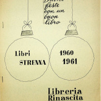 Consigli di lettura della libreria Rinascita anno 1960-1961
[ISMO, APCMO]