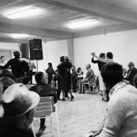 Anni ’80. Ospedaletto, Casa del Popolo. Si balla alla festa del tesseramento del PCI