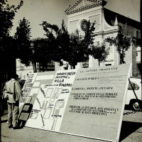 Manifestazione di protesta, per una nuova gestione degli istituti di Villa Giardini, 1969-1970 
[ISMO, APCMO]