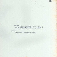 Centro Gramsci, Ferrara, copertina della dispensa sulla conferenza dell’on. Giuseppe D’Alema sul tema “Montedison e partecipazioni statali”, tenutasi a Ferrara il 4 giugno 1977