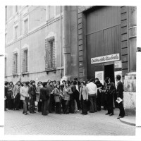 Casa dello Studente, aprile 1973. Convegno Movimento Studentesco