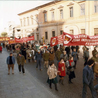 Copparo. Manifestazione contro la chiusura degli zuccherifici