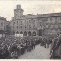 Manifestazione in Piazza Maggiore, La Lotta n.1 maggio 77