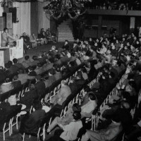 Anni '60. Riccione. Casa del Popolo. Congresso della CGIL