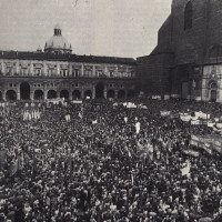 Manifestazione in Piazza Maggiore nel 1977, La Lotta n.2 maggio 77