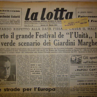 L'apertura del festival nel 1954