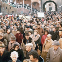 Copparo. Manifestazione contro la chiusura degli zuccherifici