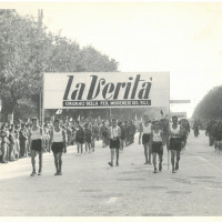 Modena, festa provinciale dell’Unità, anni Quaranta, sfilata inaugurale
[ISMO, AFPCMO]