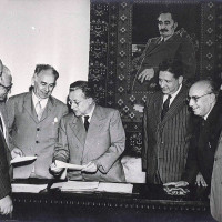 Palmiro Togliatti al V congresso provinciale, 1954 