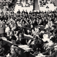 2 febbraio 1991. Rimini, padiglione fieristico. Delegati al XX° Congresso