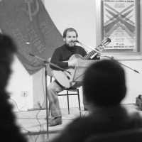 1980. Ospedaletto. Spettacolo musicale nella Casa del Popolo