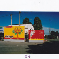 L'ingresso al Campovolo da via dell'Aeronautica con la nuova denominazione di Festareggio nel 2004
