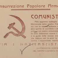 Volantino della Federazione comunista modenese sull’impegno della città nella lotta di liberazione 
[ISMO, Cronaca Pedrazzi]