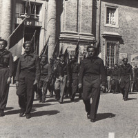 Piazza Garibaldi, Ravenna, 20 febbraio 1945