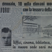 «La Verità», articolo sulla futura Casa del giovane
[La Verità, 18 dicembre 1954]