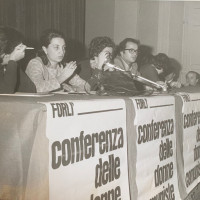 Archivio fotografico Pci-Federazione provinciale Forlì_Conferenza Donne Comuniste, anni Settanta