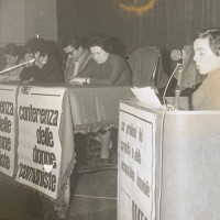 Archivio fotografico Pci-Federazione provinciale Forlì_Conferenza Donne Comuniste, anni Settanta