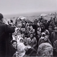 Occupazione terreni Azienda agricola Bacci, Mezzano, novembre 1969