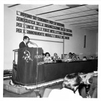 Casa dello Studente, giugno 1973. Convegno federazione provinciale Pci