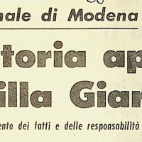 “Istruttoria aperta su Villa Giardini” 
[L’Unità, 7 maggio 1968]