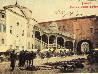 Ferrara, piazza del Municipio