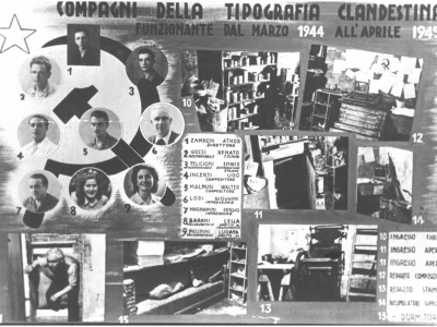 Tipografia clandestina, via Cavour 58, Modena